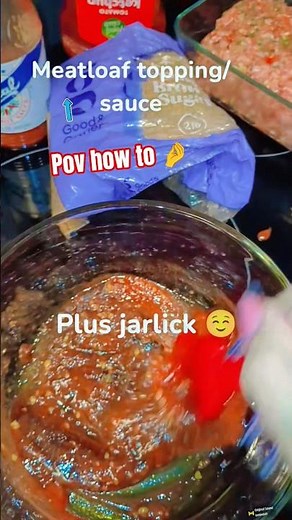 Meatloaf topping recipe! #foodshorts #food