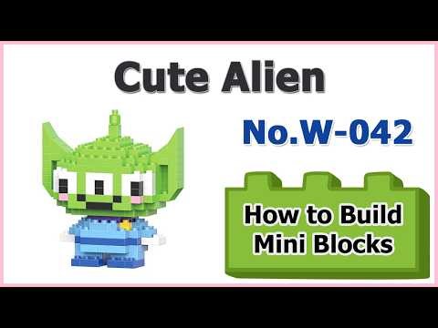 How to Build Alien Blocks - Make a Wise Life W-042 Instructions Specifications
