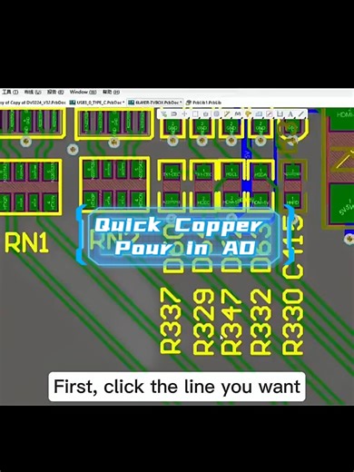 Using the copper pour feature in Altium Designer allows engineers to quickly create ground or power planes, improving signal integrity and reducing noise in PCB layouts. Mastering quick copper pour techniques can greatly enhance design efficiency and overall board performance. #AltiumDesigner #CopperPour #PCBLayout #PCBDesignTips #ElectronicsEngineering #SignalIntegrity #GroundPlane #PCBTutorial