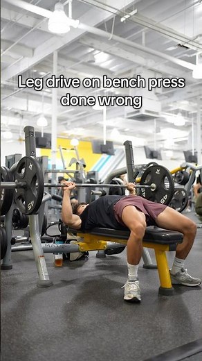 How to use Leg Drive on Bench Press Properly