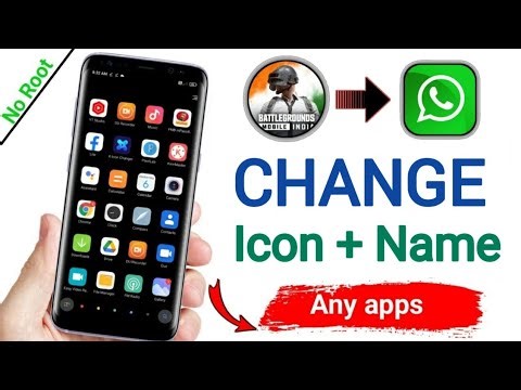 How to Change Apps icon & Apps Name on Android 2024 || (No Root)