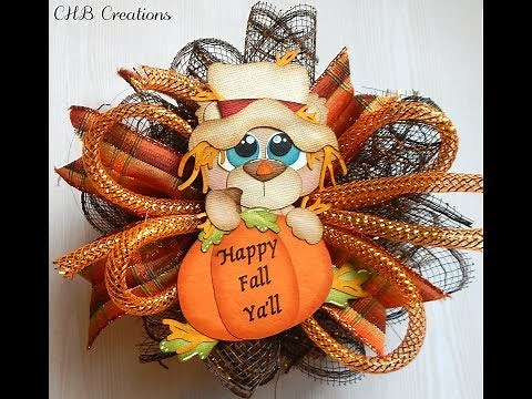 Deco Mesh Bow Tutorial