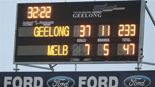 Remember When: Geelong demolished Melbourne by 186 points