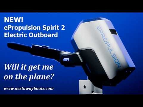 NEW ePropulsion Spirit 2 (pre-production) test by Nestaway Boats
