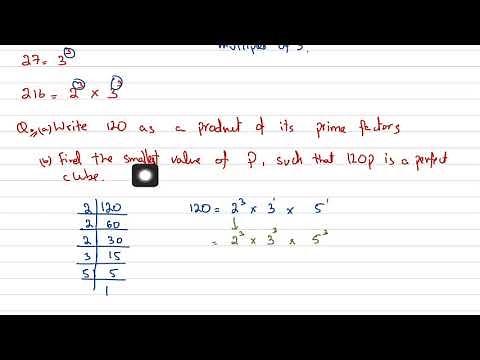 O level Math - Numbers - Perfect squares, cubes, factors and multiples