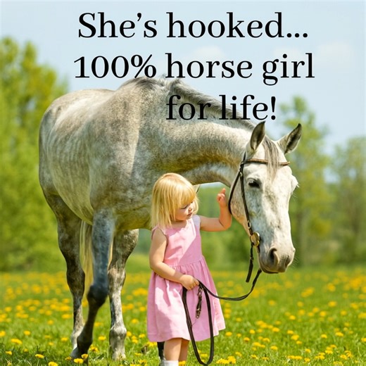 Cute little lady with her very gentle horse 💕#horselove #horse #horse #fblifestyle | Happy Horses & Equestrian Lovers