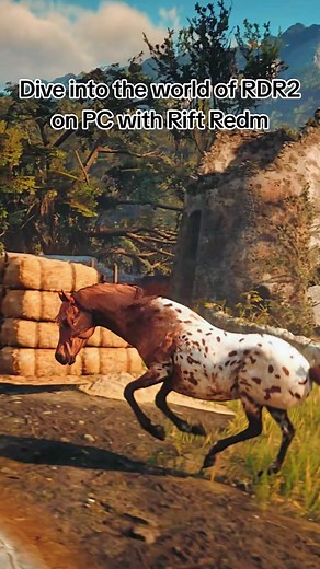 How to join Rift Redm! 🐎💜 We've take Rdr2 horse mechanics and added a touch of magic ✨️ #horse #horses #horsegame #reddead #rdr2 #pcgaming #fyp #horsegames