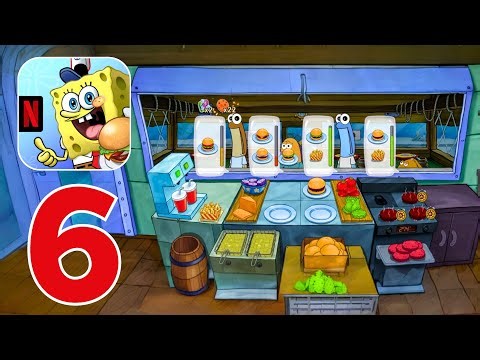 SpongeBob: Get Cooking - Gameplay Walkthrough The Krusty Krab - Level 21-30 (iOS, Android)