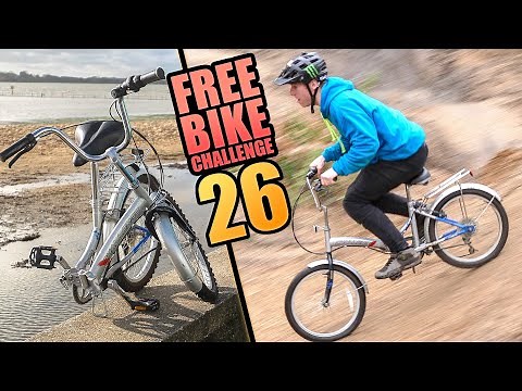 THE FREE BIKE CHALLENGE - PART 26 - FOLDING BIKE FREERIDE