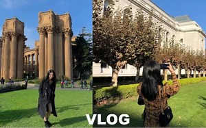 VLOG |在美国留学的韩国女生Irene Bak&连续3年圣弗朗西斯科旅行中&伯克利日常|波霸麻辣香锅|五花肉|荞麦面|热可可