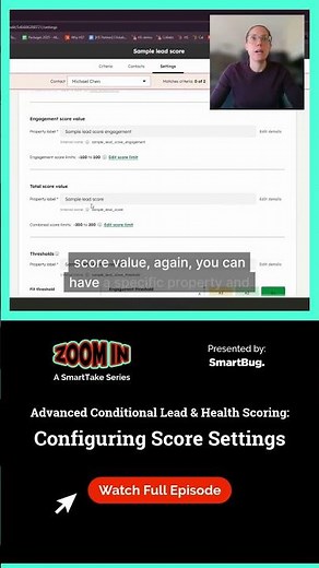 SmartTake Zoom In: How to Configure HubSpot Lead Score Settings Like a Pro