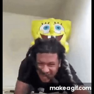 Spongebob backshots💀 on Make a GIF