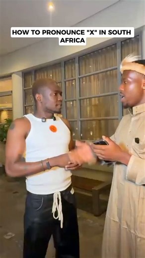 Shank couldn’t stop laughing after hearing how South Africans pronounce “X”… even made one say “xylophone” 😂
