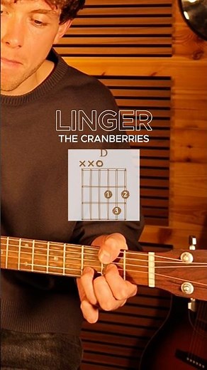 Linger – The Cranberries | Easy Acoustic Guitar Tutorial 🎸guitarforbeginners #thecranberries