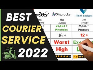 Best Courier Services 2022 | Aggregator for Ecommerce | Shiprocket vs ecourierz vs iThink Logistics