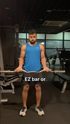 EZ Bar vs Straight Bar: The Best Curl Bar Explained
