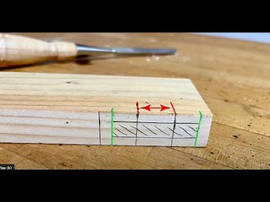 A Quick and Simple Way to Cut Mortises for Traditional Tenons! A Festool Domino Hack or Tip.