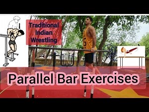 Parallel Bar Exercises (10 Exercises) Strength Workout