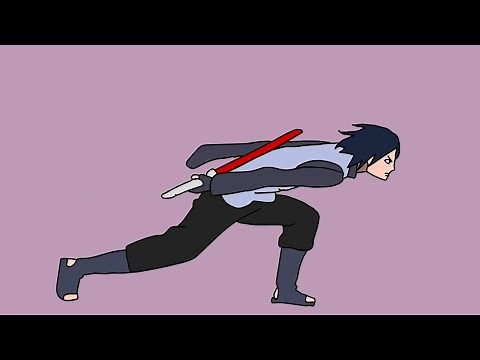 Sasuke Running Animation Tutorial (Part 1)