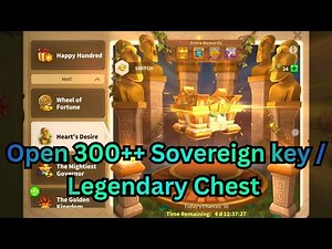 Open 300++ Sovereign Key dapet apa aja??? di cek yok!