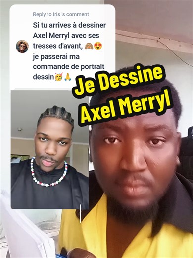 🙈Je dessine @Axel Merryl , 🥹Note moi sur 10 et mets moi un like❤️ si c'est réussi ou que t'aime. ‼️ Pour toutes commandes regardez ma bio #dessin #portrait #axelmerryl #dessinAxelMerryl #art