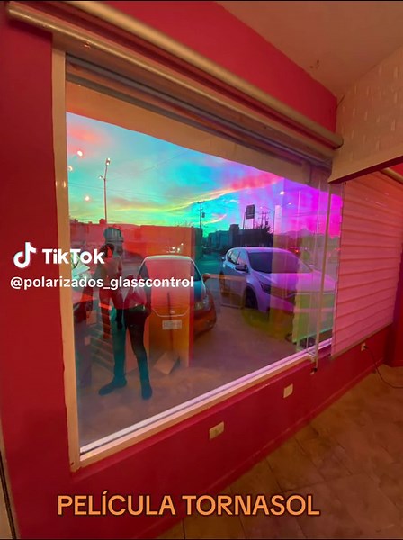 PELICULA TORNASOL #CASAS #NEGOCIOS #POLARIZADO