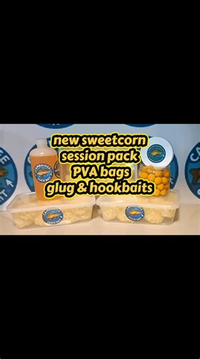 Best Carp Fishing Baits: New Sweetcorn Session Pack