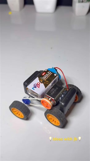 How to Make a Mini Electric Car at Home #diy #electricmotor #experiment #motor #Dynamo