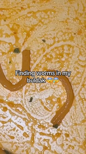 Finding Worms in Buldak: A Scary Experience