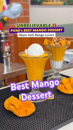 Don’t miss Pune’s best Mango dessert | Punawale, PCMC
