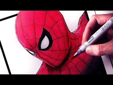 Let's Draw SPIDER-MAN: HOMECOMING - FAN ART FRIDAY
