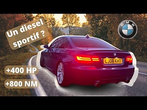 UN DIESEL SPORTIF ? BMW 335D E92 STAGE 2+ +400cv ! (série 3) RHD