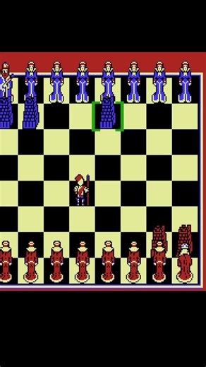 ♟️Battle Chess - Pawn vs. Rook - Fight - NES #chess #battlechess #nes