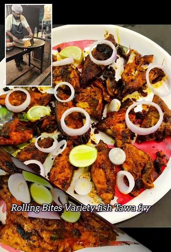 The Rolling Bites Variety Fish Tawa Fry #shortsfeed