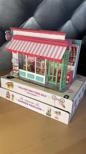 Craft Your Own Miniature Cotton Candy Shop
