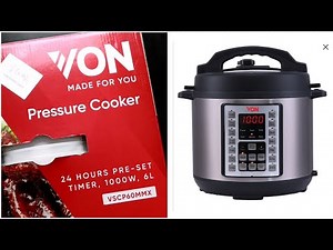 UNBOXING & TUTORIAL | VON Hotpoint Pressure Cooker | ‪@cookingwithnimoh‬