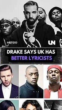 Drake says UK has the best Lyricists