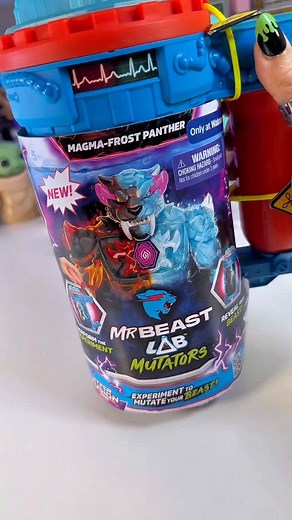 Mr. Beast Labs Mutators Magna-Frost Panther #mrbeast #asmr #beastlabs | Dream Team’s World