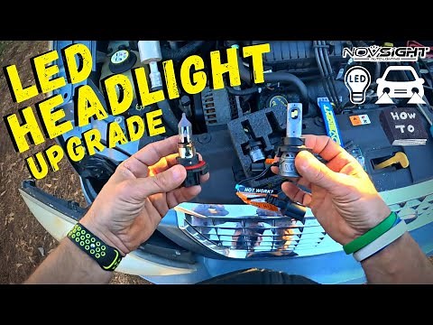 LED Headlight Bulb Upgraded H13/9008 - Install/Review