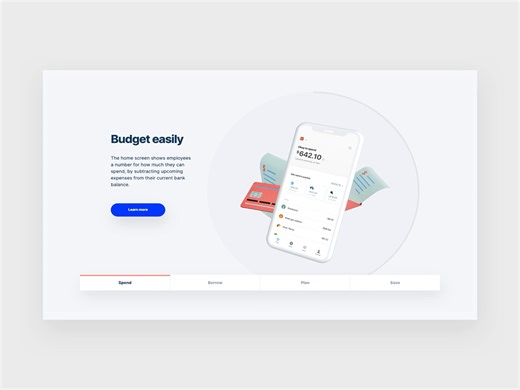 Even.com - App Features Carousel