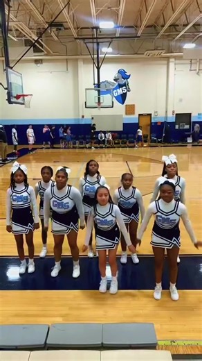 Gameday 📣 #cheer #stompnshake #basketballseason #middleschoolcheer | stomp n shake cheer