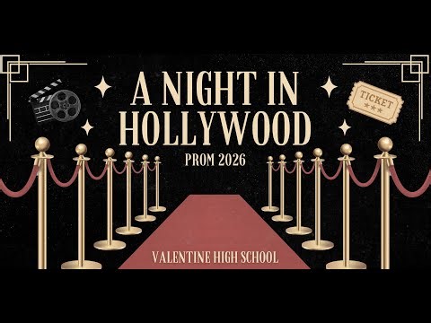 VHS 2026 Prom: "A Night in Hollywood."