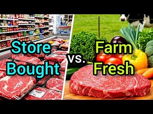 Farm Fresh Beef vs. Store Bought: CHEAPER? We Weigh & Price It! (Price Comparison)