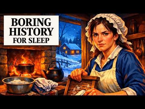 How Women Endured Backbreaking Household Labor in the 1800s | Boring History to Sleep