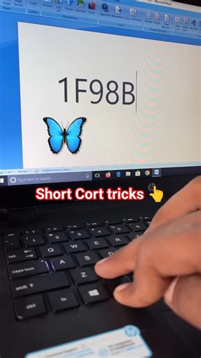 Ms Word Shortcut Tricks 👆😱 #msword #mswordinhindi #shorts #viralshorts