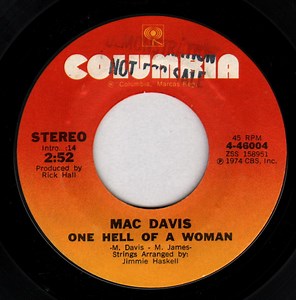Mac Davis - One Hell Of A Woman