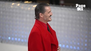 Pedro Pascal shows off short shorts on Met Gala 2023 red carpet
