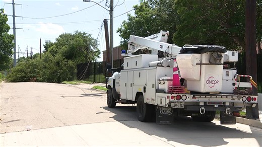 Power outages: Crews will work 'through the weekend' to restore power, Oncor says