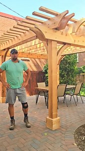 14 reactions | Best time of year is here! Revamp your back yard patio with a project like this! #minnesota #fyp #shade #familytime #minnesotavikings #cedar #privacy | Minnesota Pergolas | Facebook