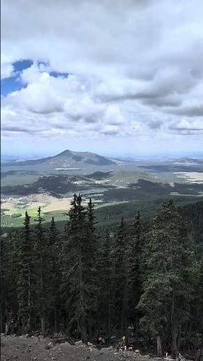 Arizona Snowbowl in Flagstaff - View from San Francisco Peaks #flagstaff #arizona
